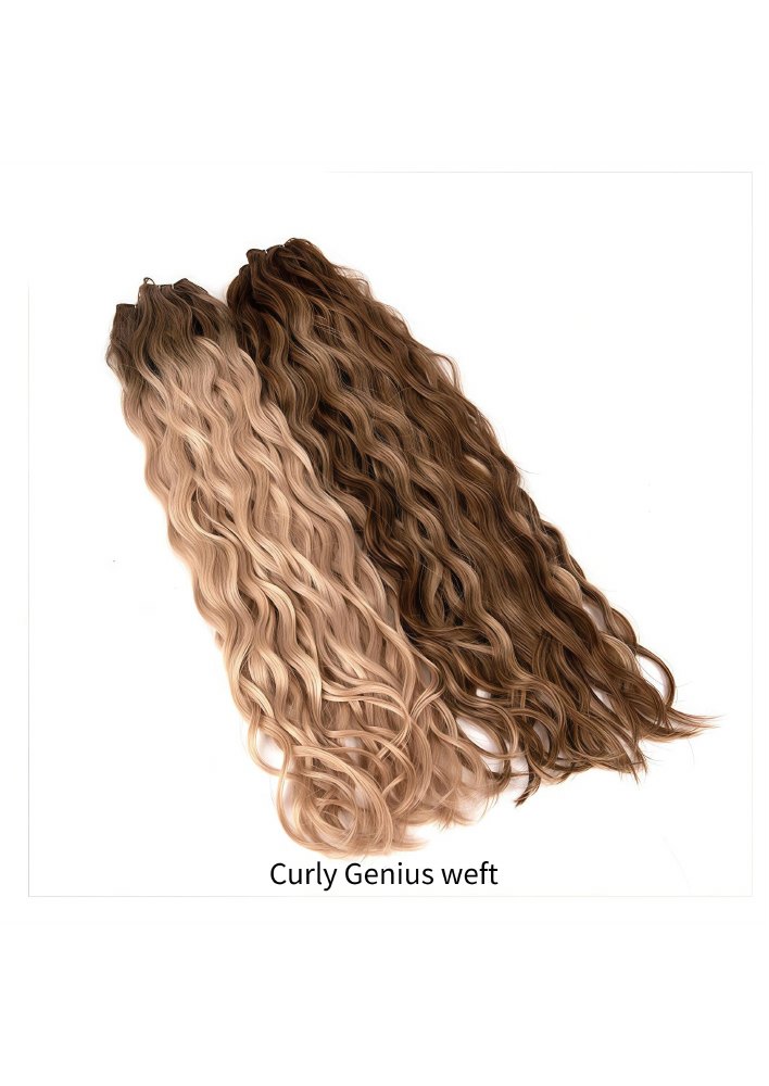 Curly Genius Weft product and construction view