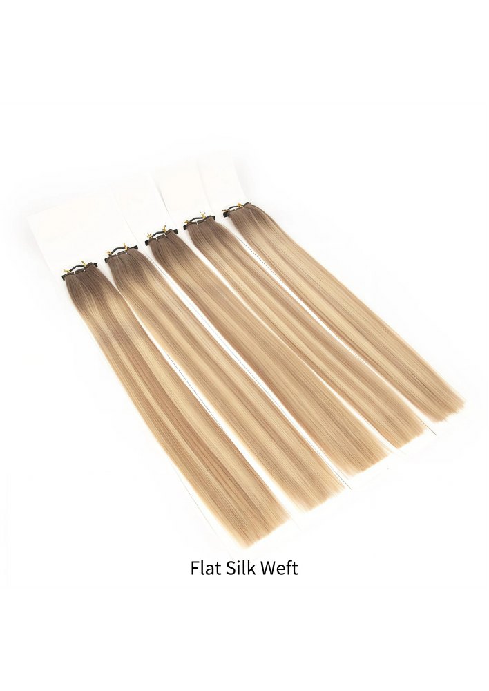 Flat Silk Weft product and construction view