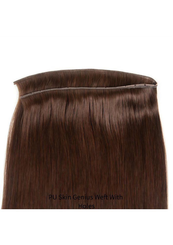 PU Skin Genius Weft with Holes product and construction view