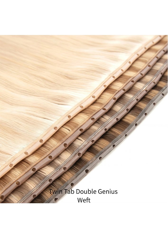 Twin Tab Double Genius Weft product and construction view